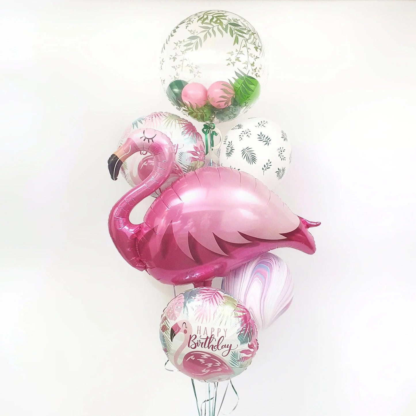 Bouquet de Globos Flamingo Mix - Parada Obligada
