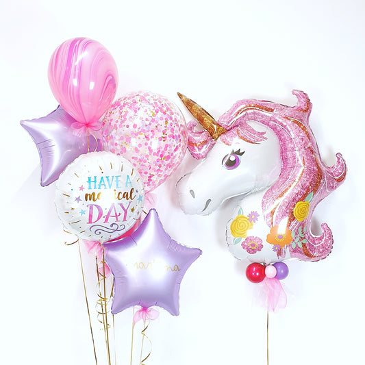Balloon Kit Unicornio Pink
