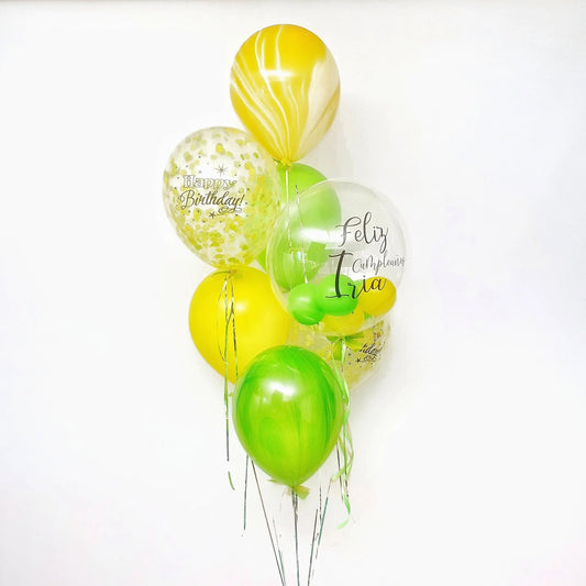 Bouquet de Globos Lemon Citrus - Parada Obligada