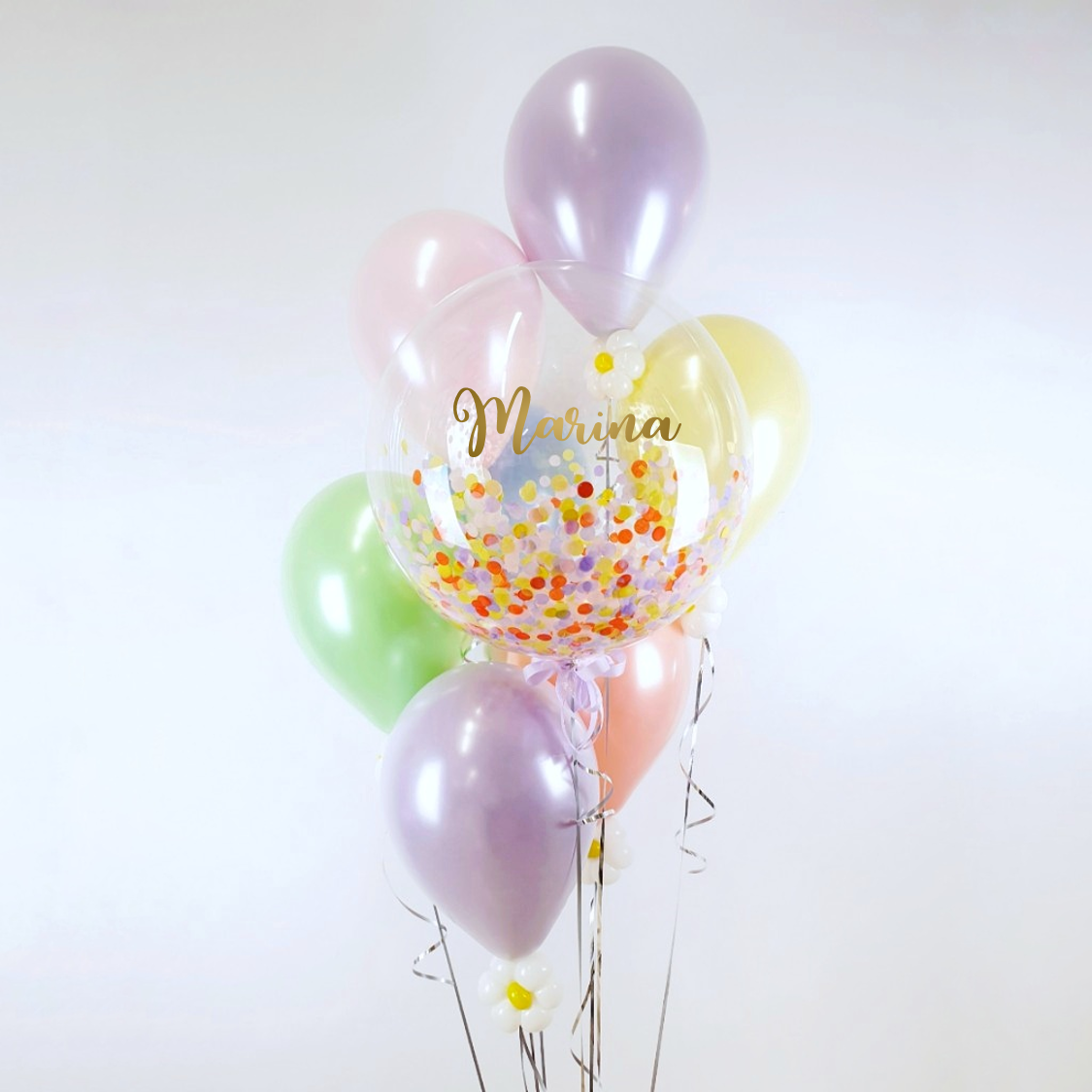 Ramo de globos para enviar los mejores deseos 