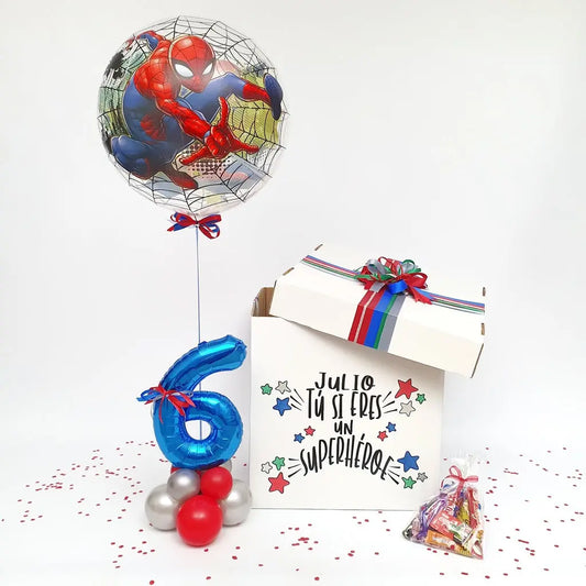 Globos de helio primer cumpleaños – Balloon Box