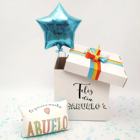 BoxBalloons Abuelo te Quiero Mucho - Parada Obligada